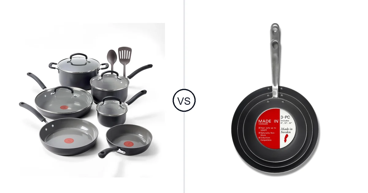 T-Fal 12-Piece vs Made in Cookware | 3 Piece: Best Oven for Your Needs