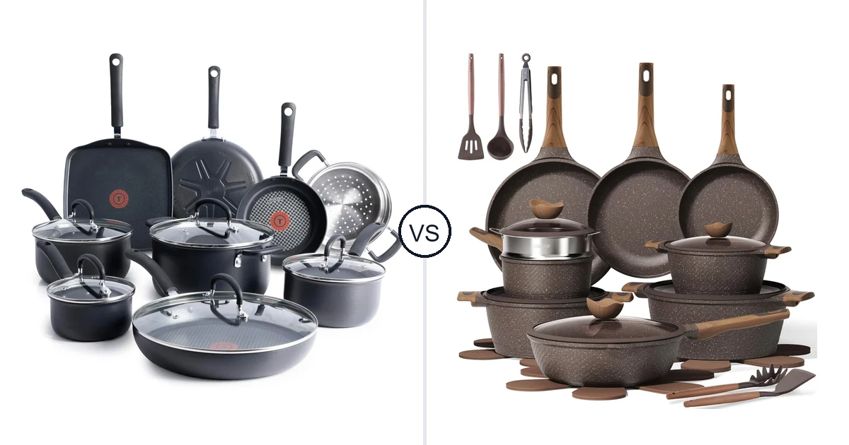T-Fal 14-Piece vs CAROTE 26 Piece: Best Oven for Your Needs
