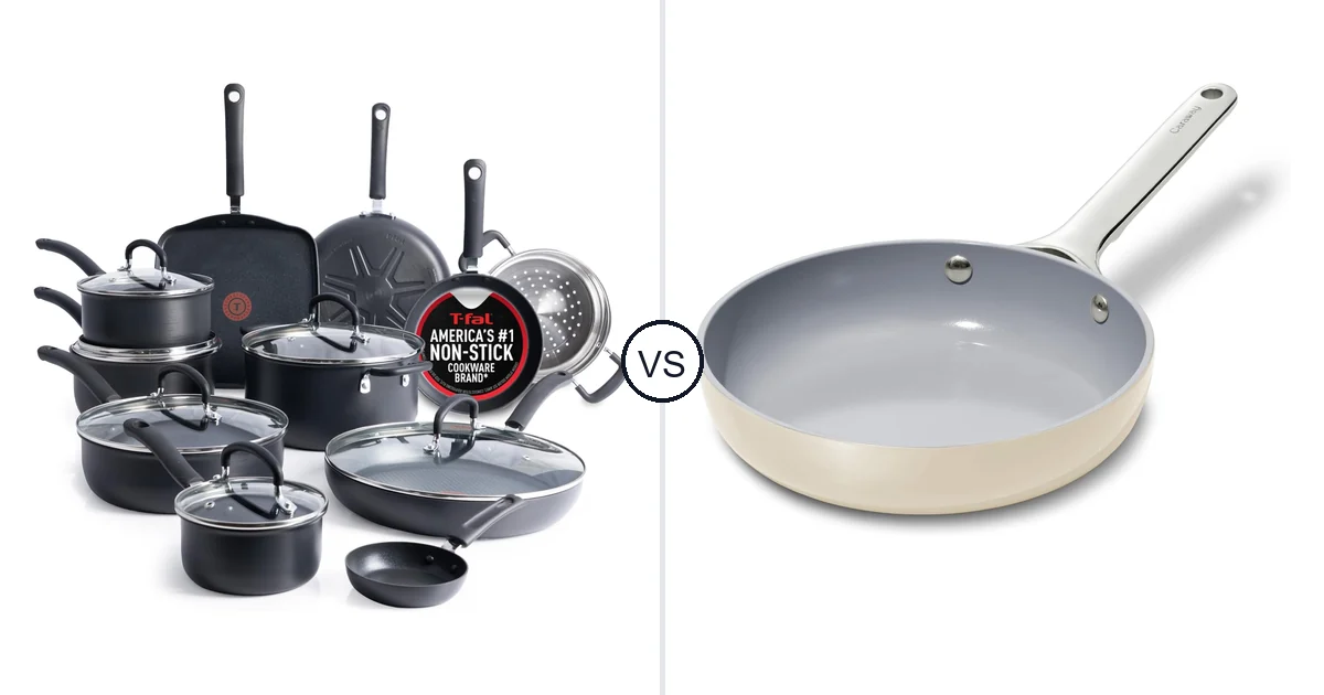 T-Fal 17-Piece vs Caraway Nonstick Ceramic Oven: Best for Your Needs