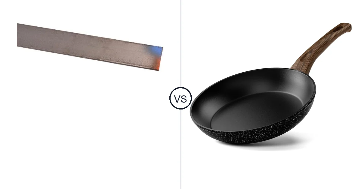 Texas Knifemakers Supply XH0815 vs Innerwell Non Stick Frying Pan