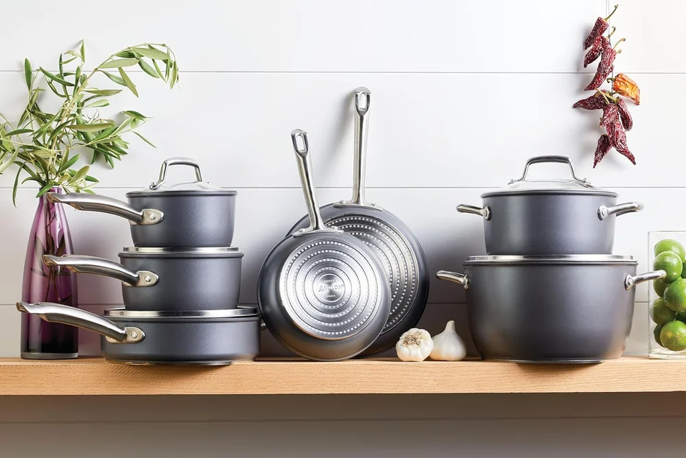 Anolon Accolade Forged Hard Anodized Nonstick Pots