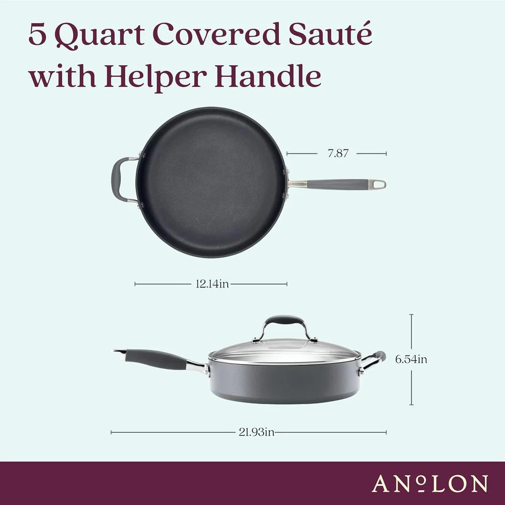 Anolon Advanced Home Hard Anodized Nonstick Sauté