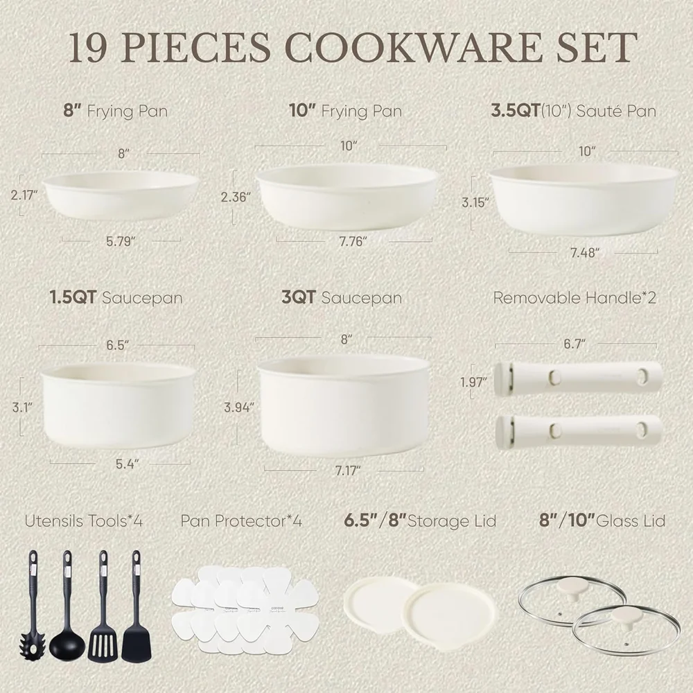 CAROTE 19 Piece