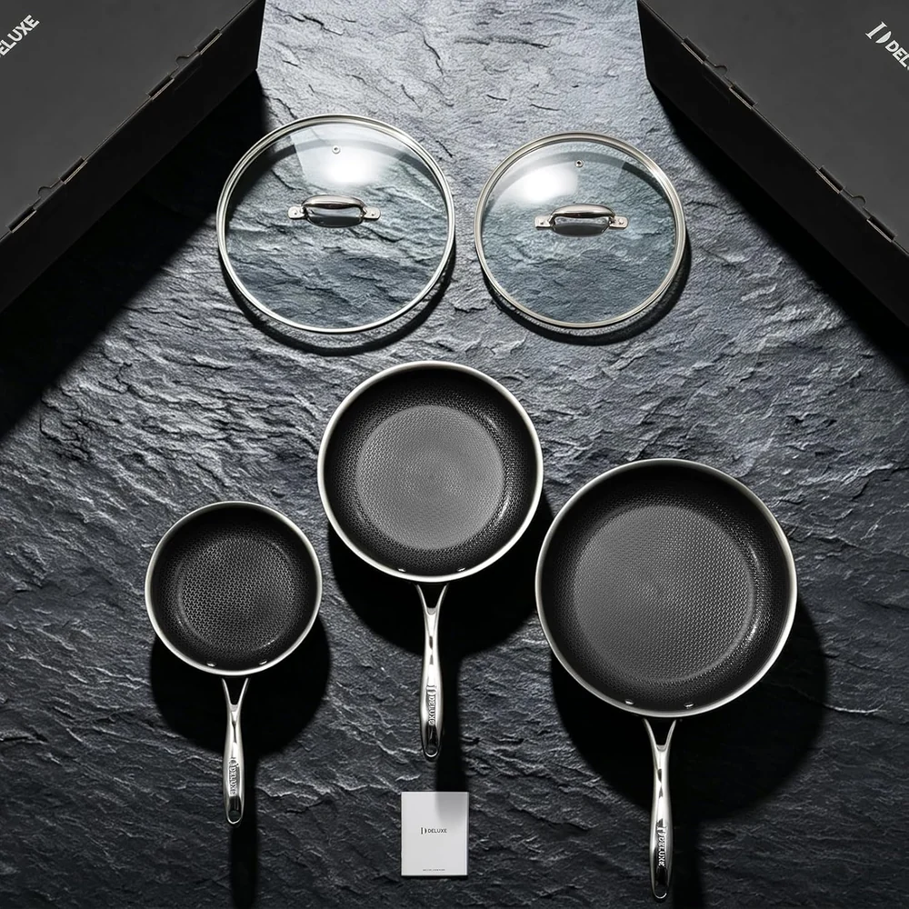 DELUXE Hybrid Ceramic Nonstick 12-Inch Fry Pan