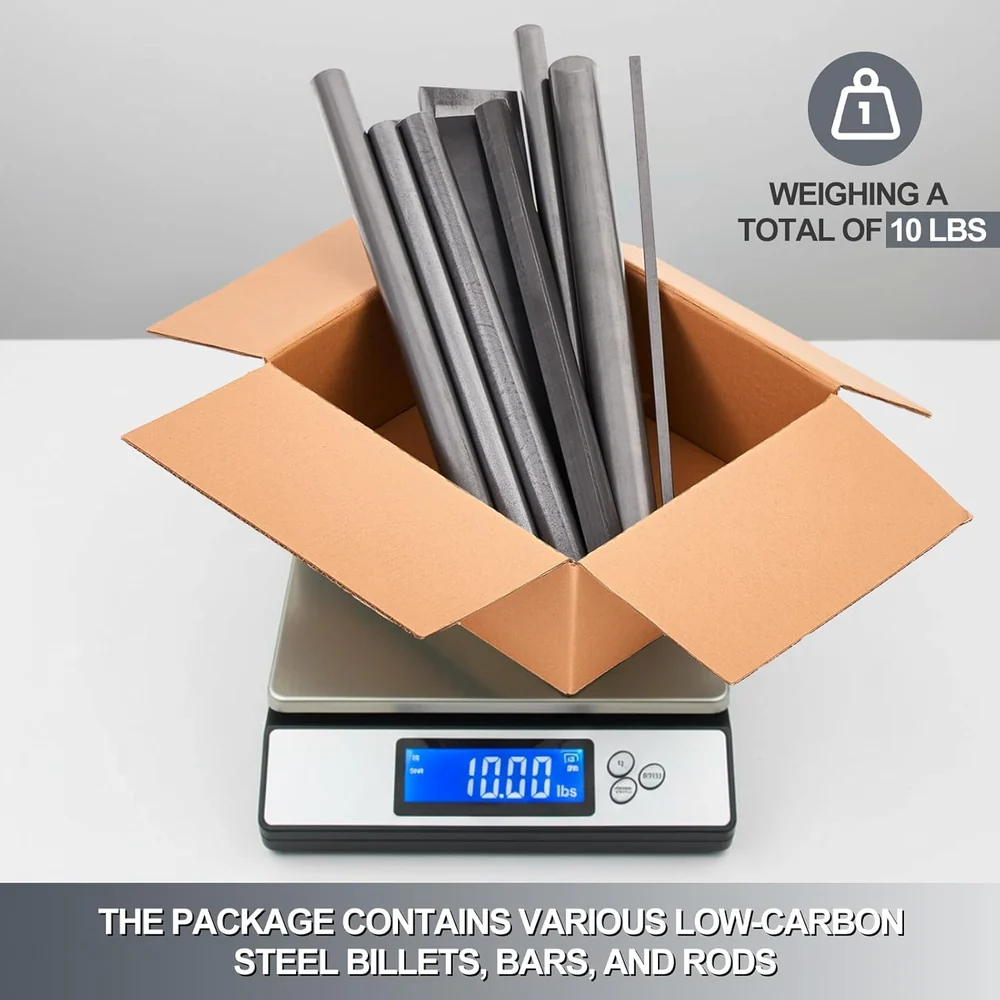 Fumete 10 lb Carbon Steel for Blacksmithing