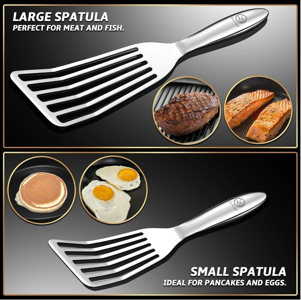 Gourmet Easy Large: 13.4*3.5*1in，Small: 11*2.9*1in