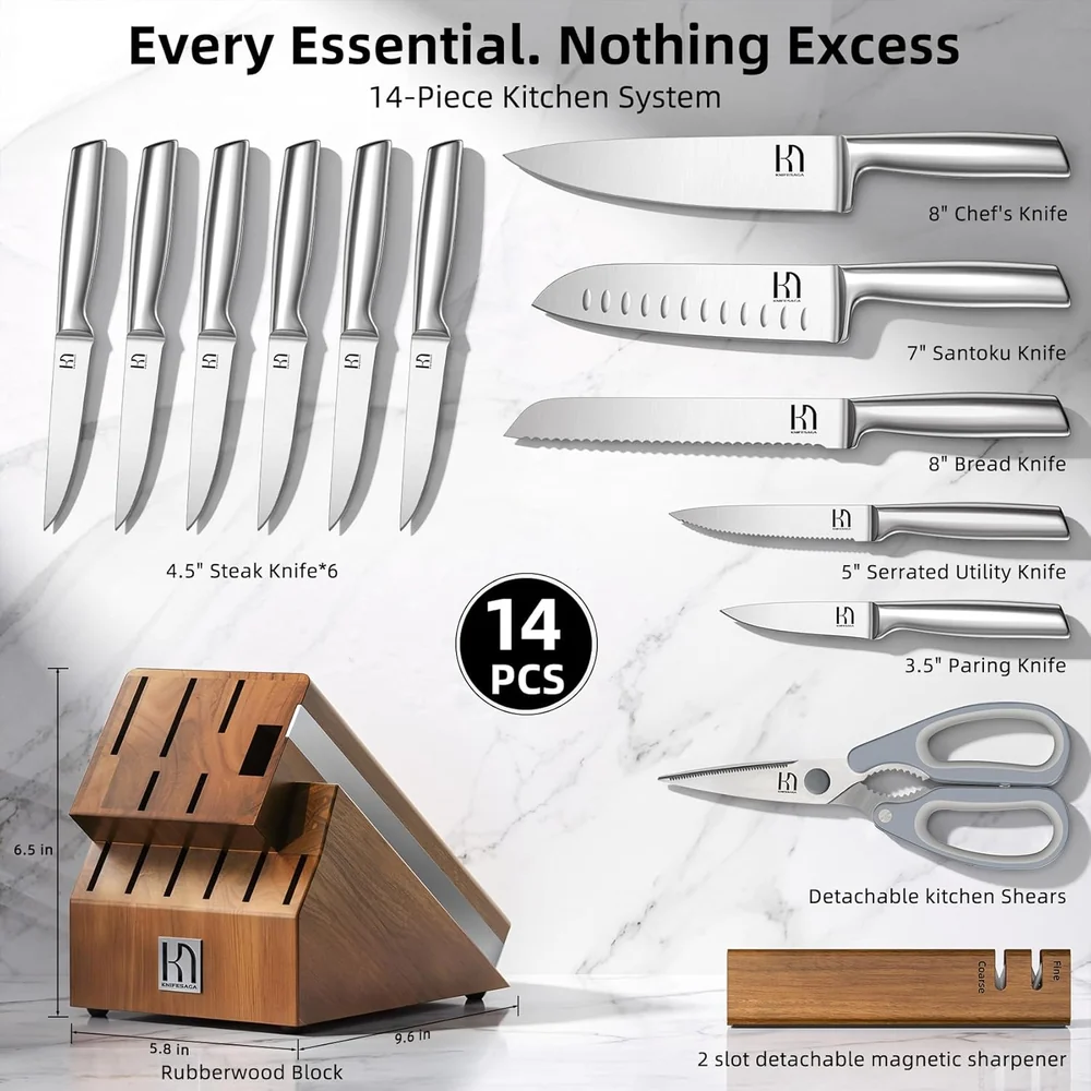 KnifeSaga Kitchen Knife Set