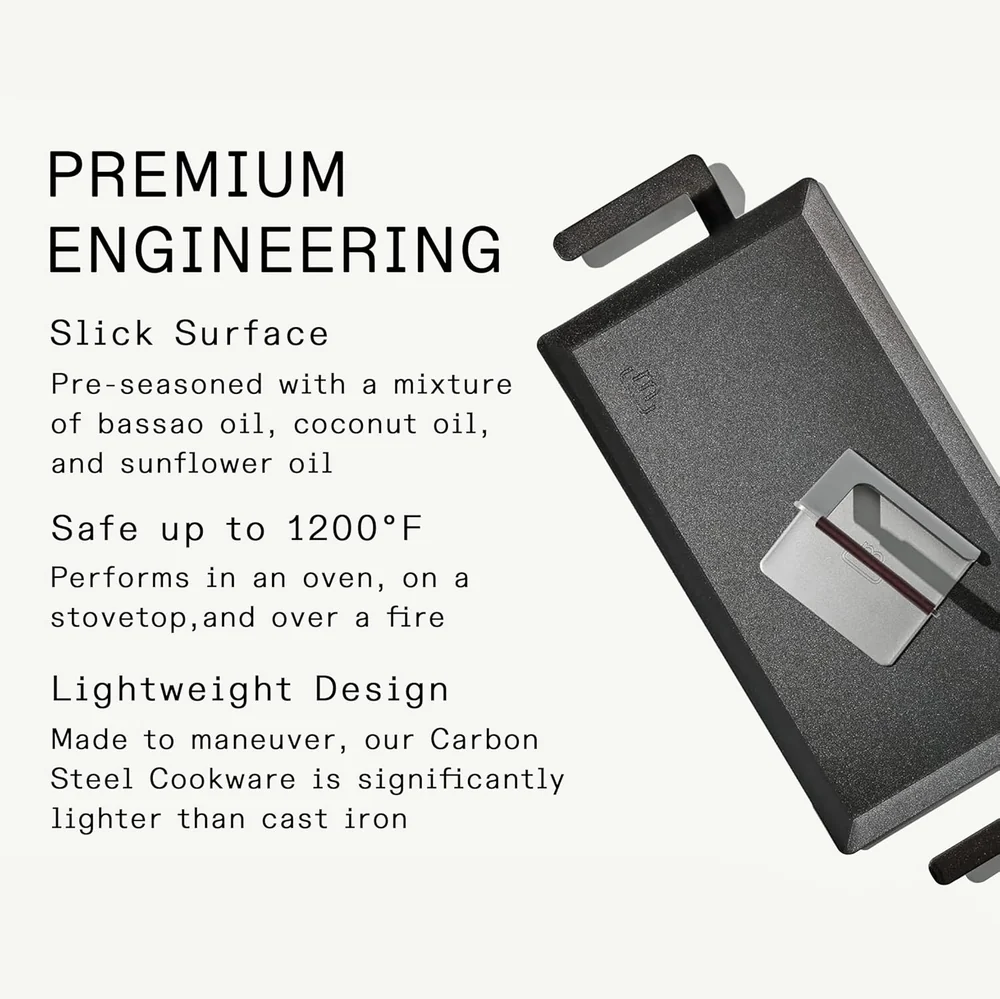 Made In Cookware | Carbon Steel Griddle +