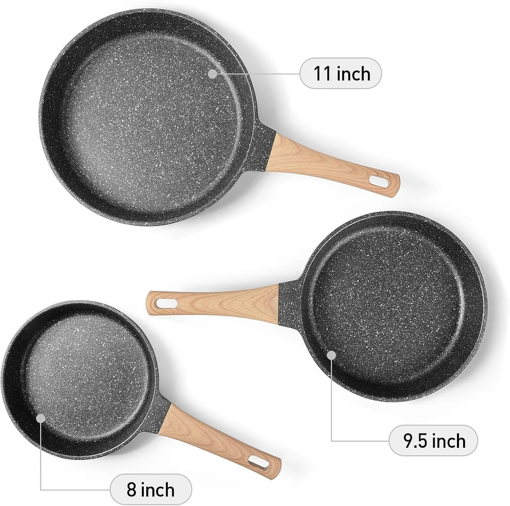 YIIFEEO 3 PCS - 8inch&9.5inch&11inch