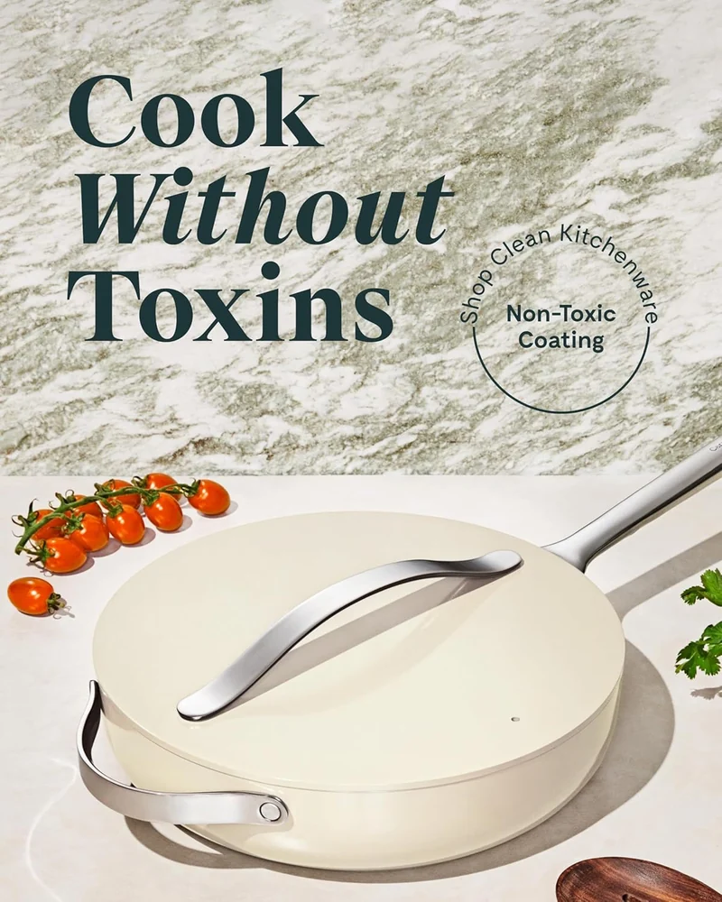 Caraway Nonstick Ceramic Sauté Pan