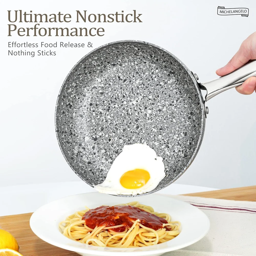 MICHELANGELO 10 Inch Frying Pan