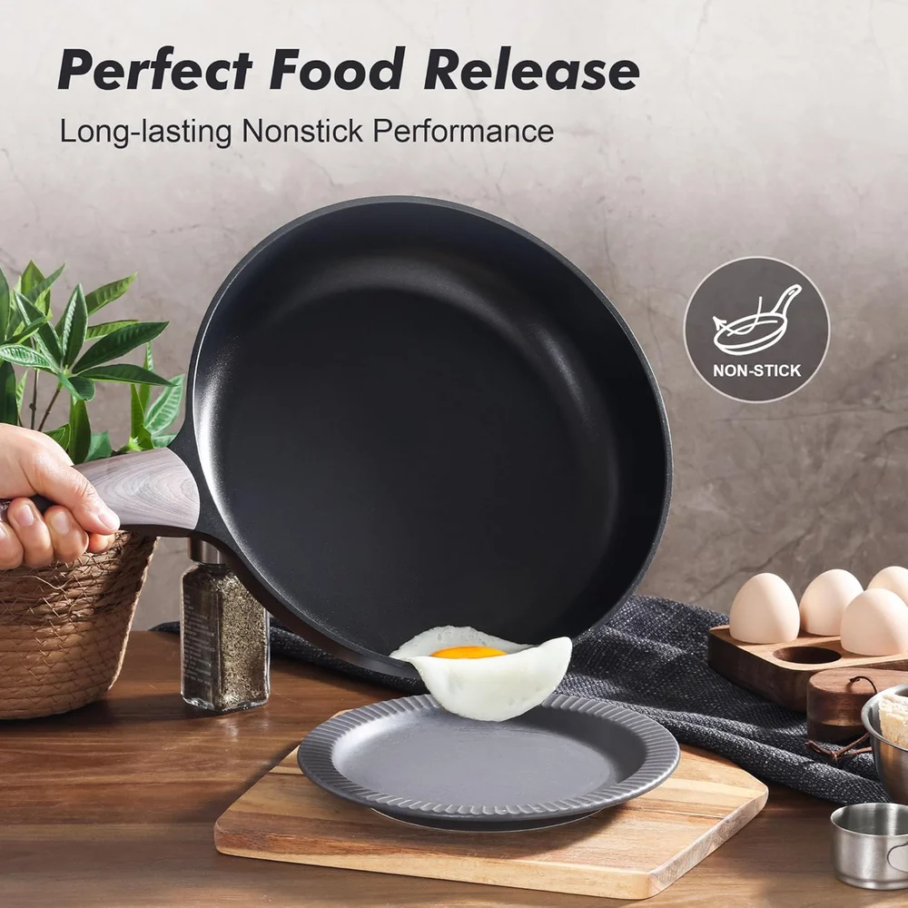 SENSARTE Nonstick Frying Pan Skillet 8Inch Non