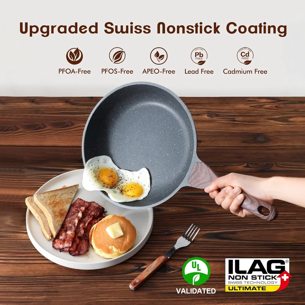 SENSARTE Nonstick Frying Pan Skillet