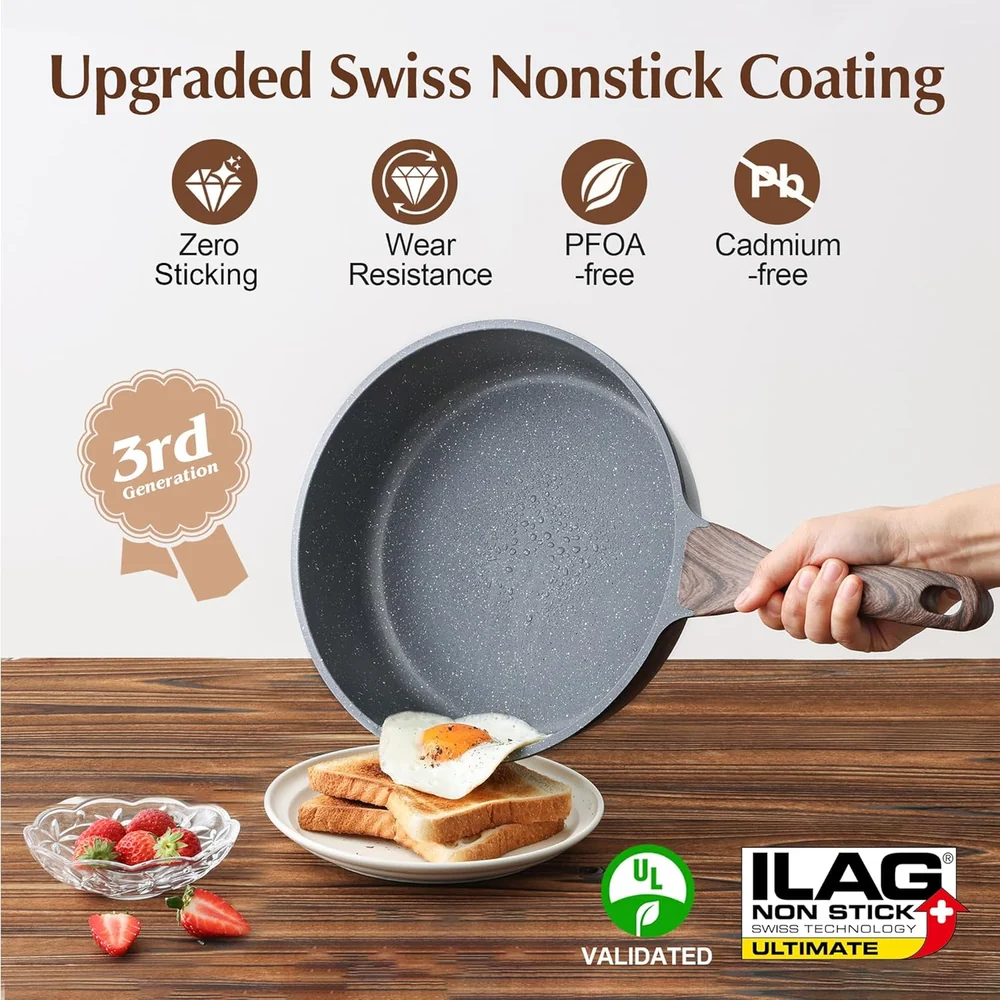 SENSARTE Nonstick Skillet