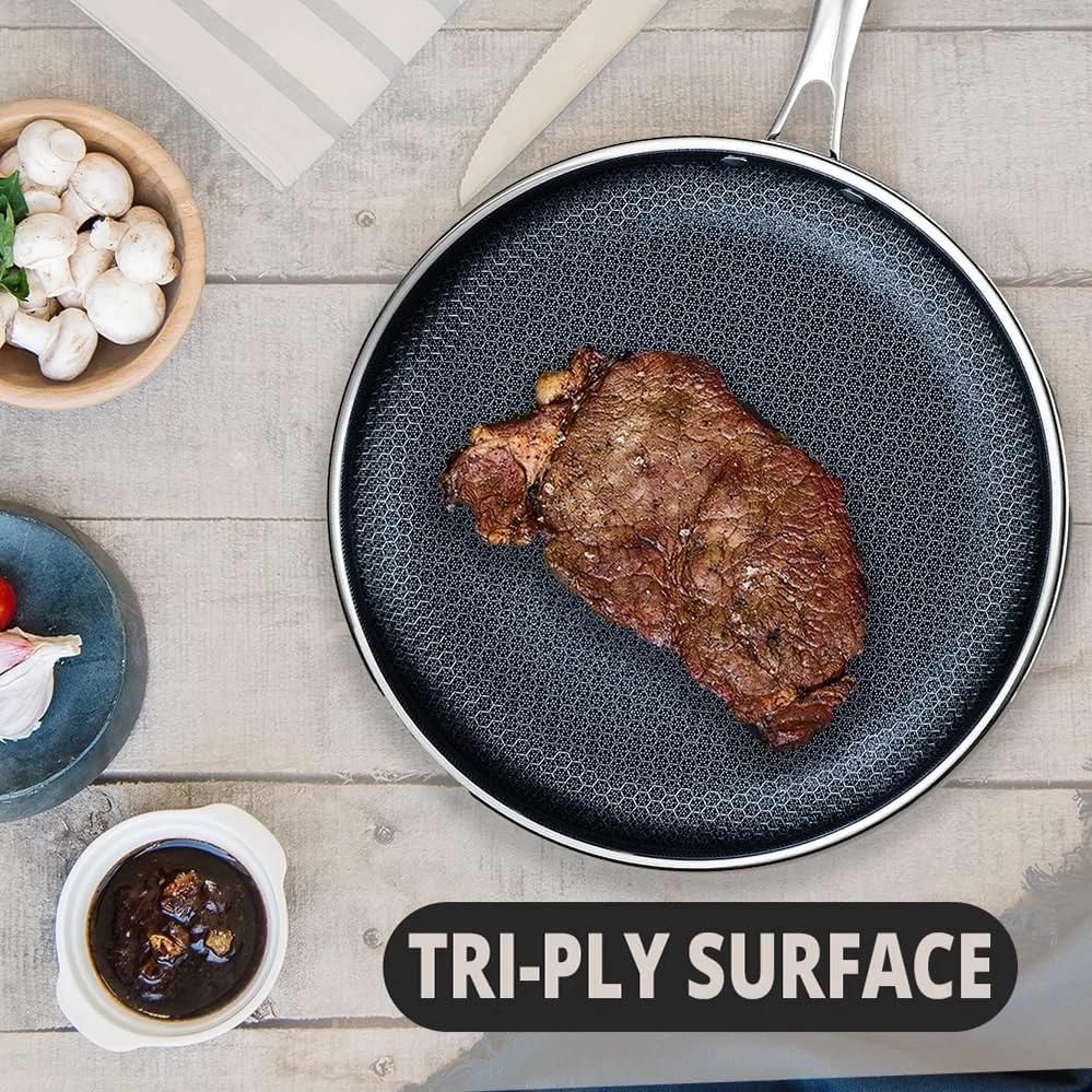 THE COOK'S COMPANY Non-Stick Frying Pan - Premium Skillet