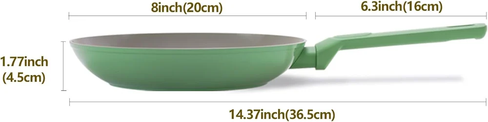 USELUCK Non Stick Frying Pan Skillet