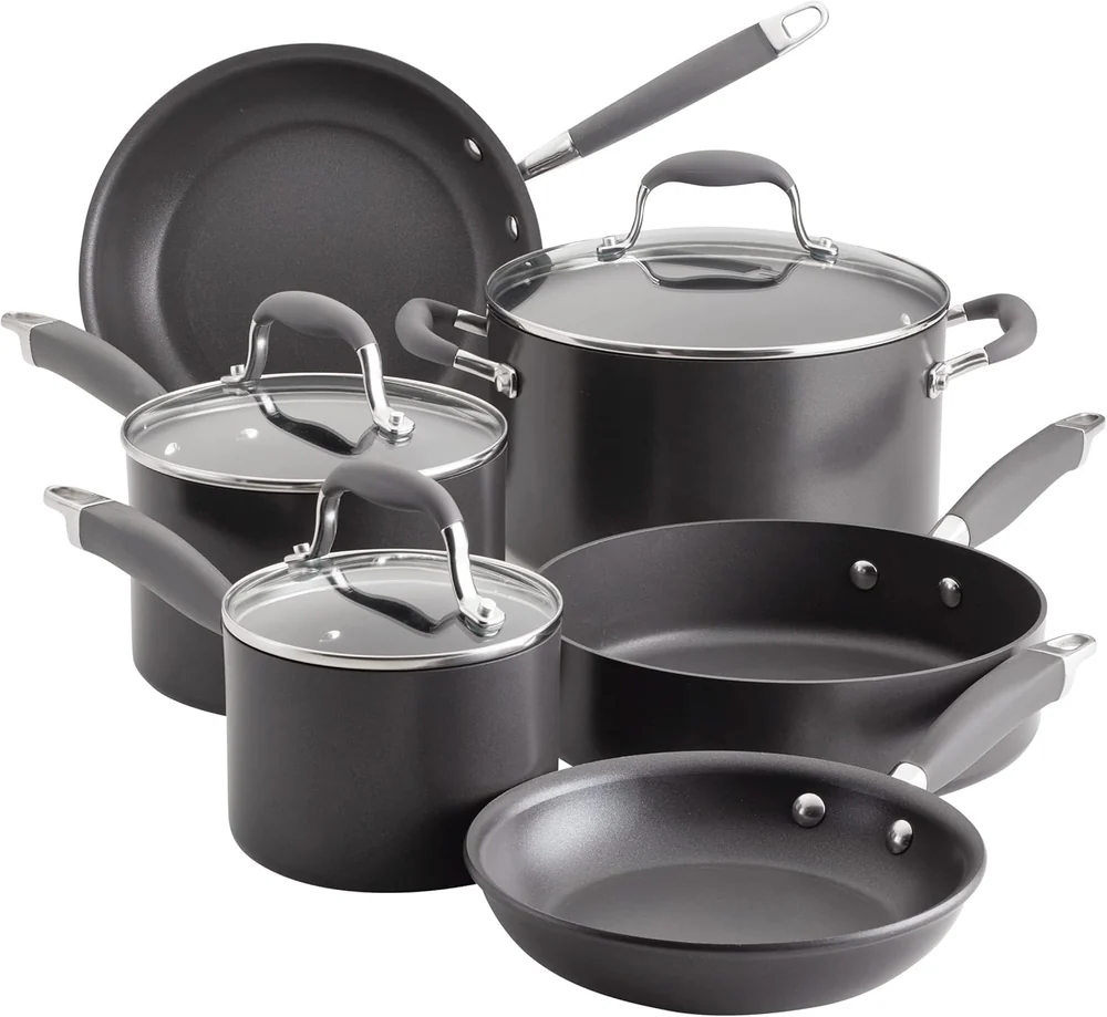 Anolon Accolade Forged Hard Anodized Nonstick Pots
