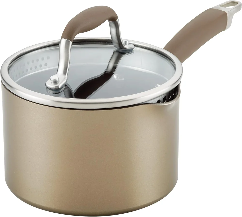 Anolon Ascend Hard Anodized Nonstick Saucepan/Saucepot and
