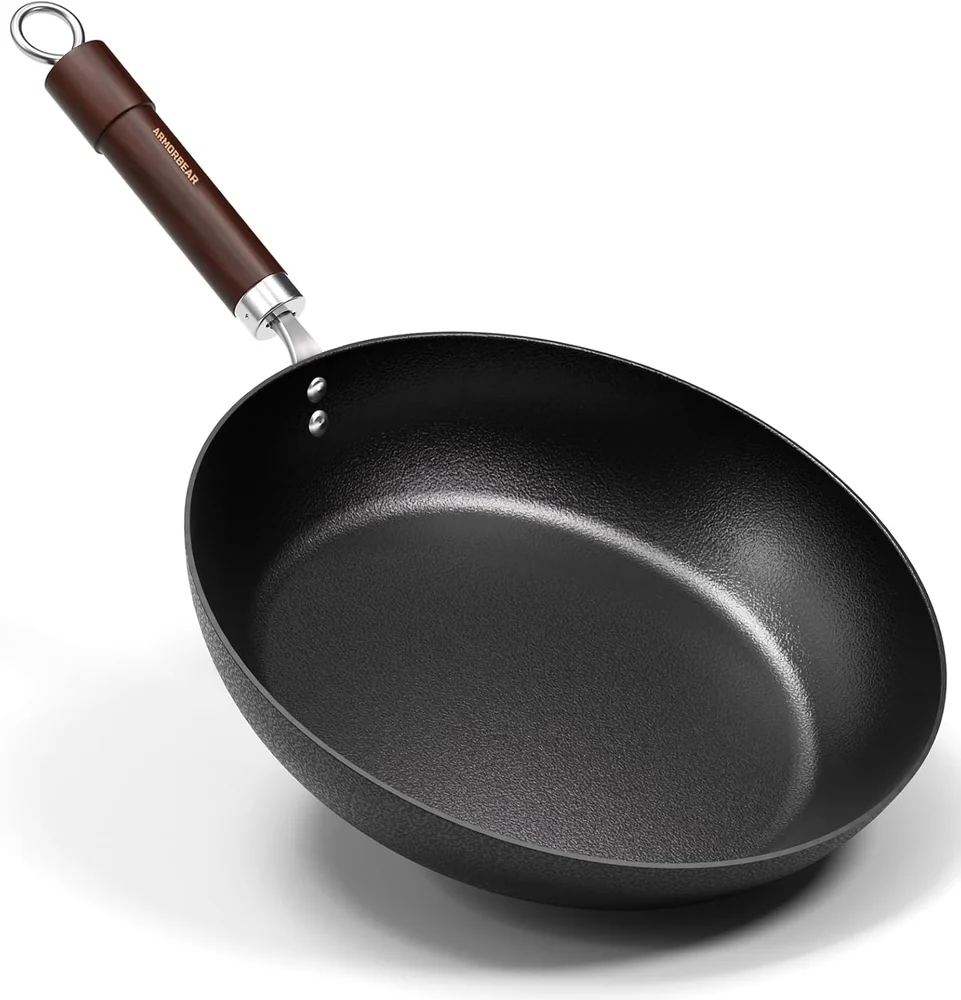 Armorbear Anti-Warp Carbon Steel Frying Pan