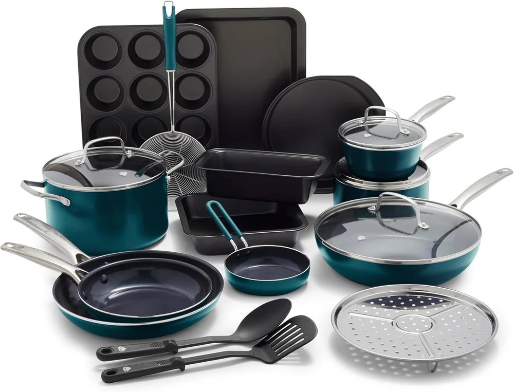 Blue Diamond 14 Piece Cookware Set