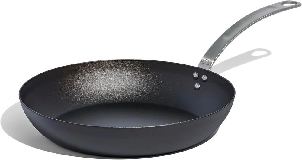 Misen Carbon Nonstick™ Skillet - Nitrided Carbon