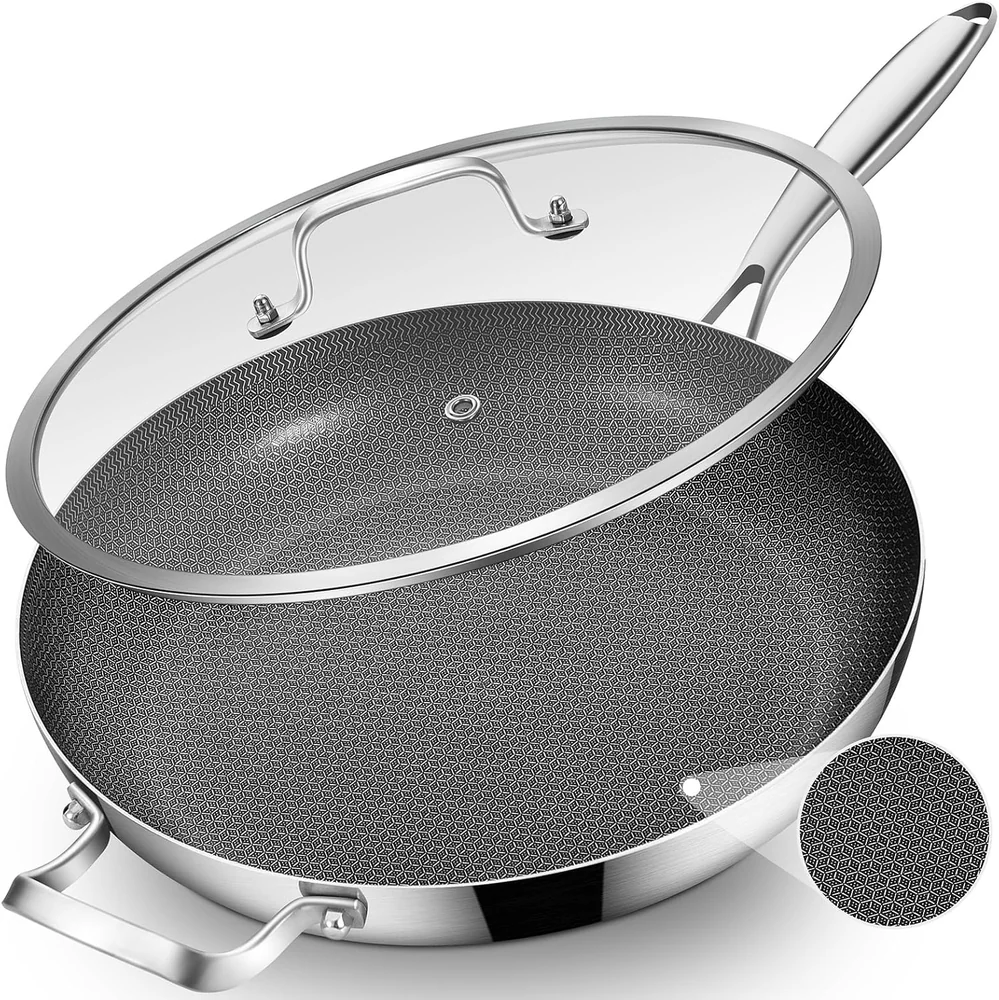 stackbear Carbon Steel Frying Pan 10 Inch