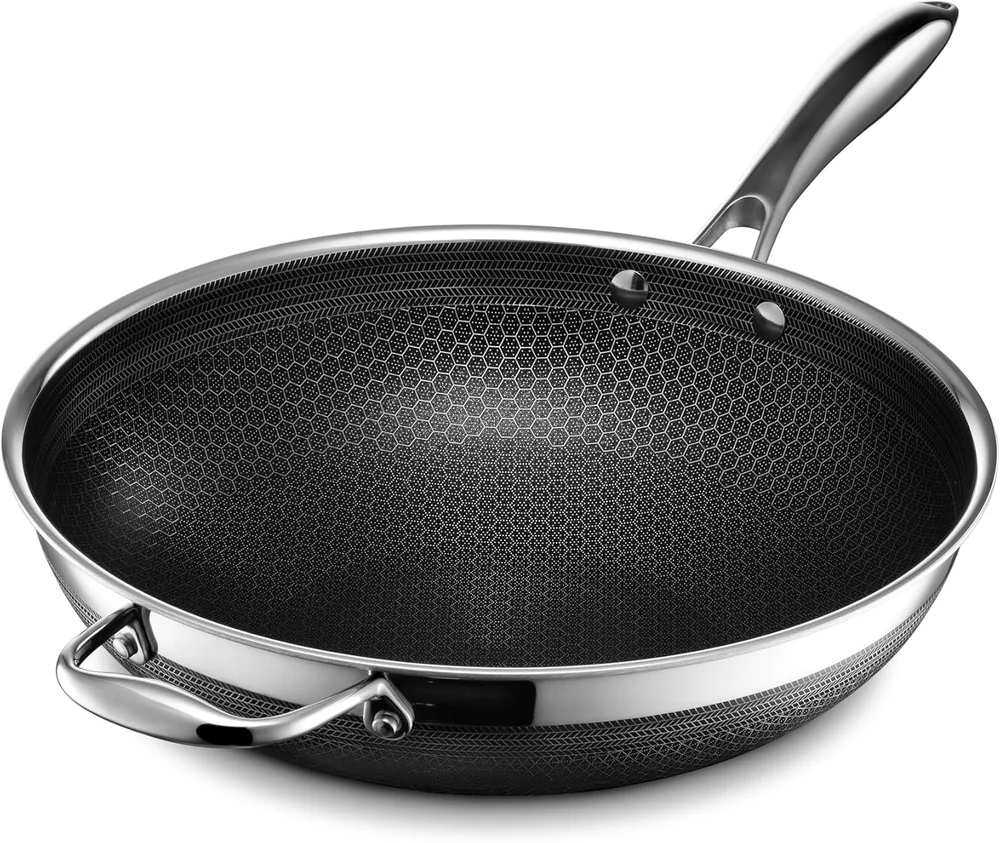 DELUXE Hybrid Ceramic Nonstick 12-Inch Fry Pan