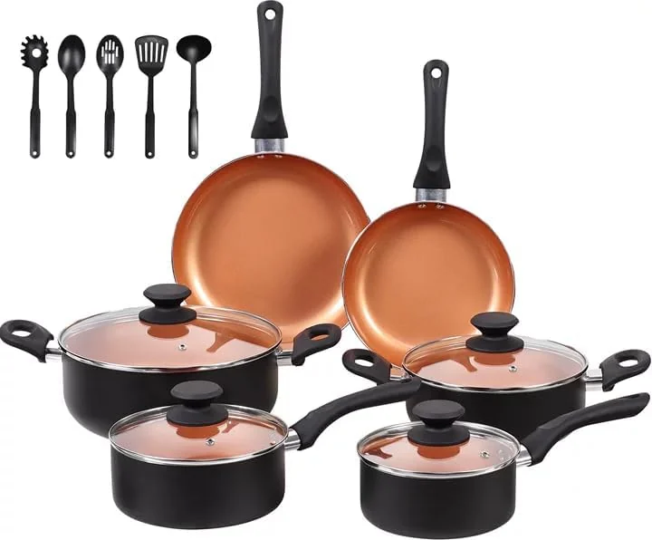 M MELENTA 11 Piece Cookware Set