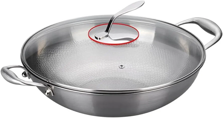 STEHEMO Titanium Hammered Pan