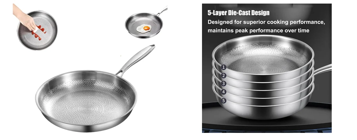 Wynfelo Titanium Hammered Pan Pro images
