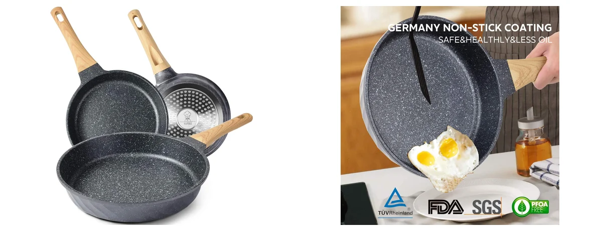 YIIFEEO 3 PCS - 8inch&9.5inch&11inch images