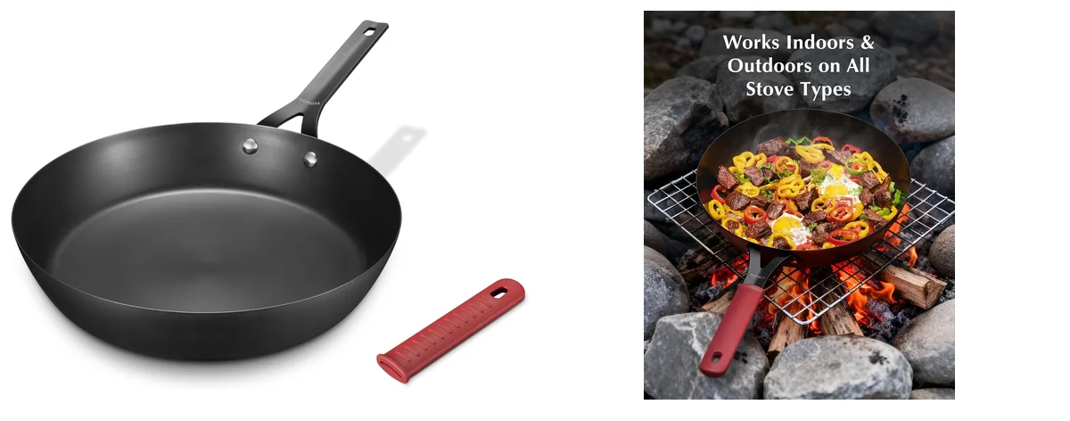 Yonida Carbon Steel Pan images