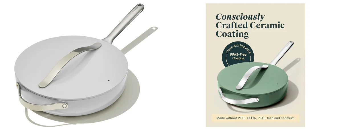 Caraway Nonstick Ceramic Sauté Pan images