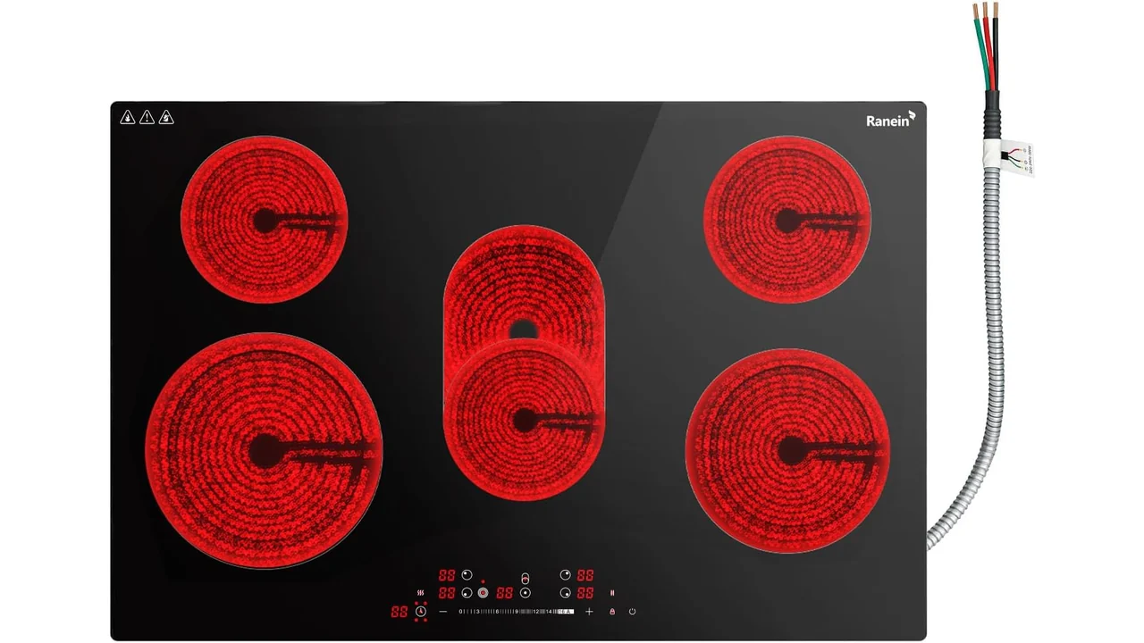 Ranein 30 Inch 5 Burner Electric Cooktop, Max – In-Depth