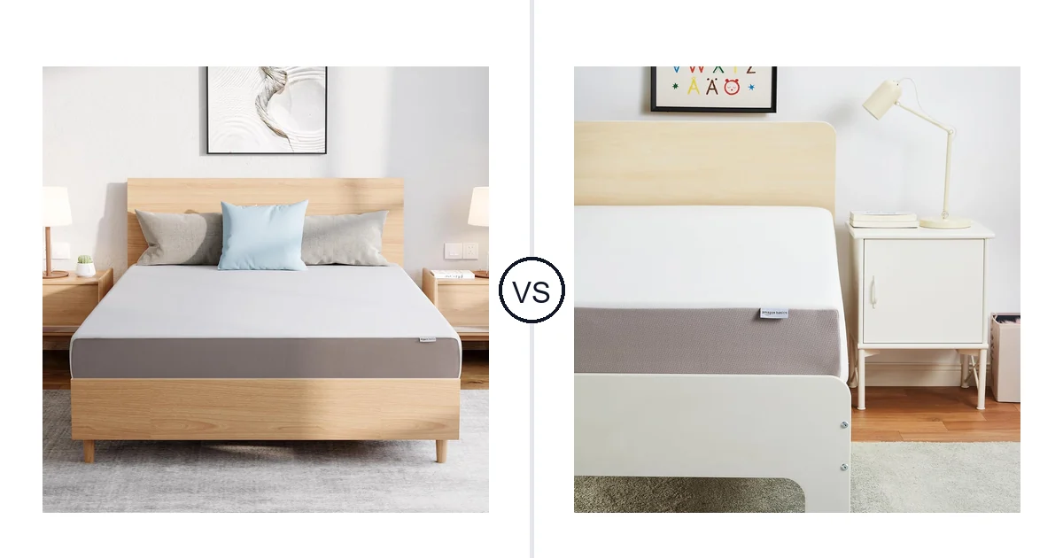 Amazon Basics Queen vs Amazon Basics Twin: Mattress Comparison