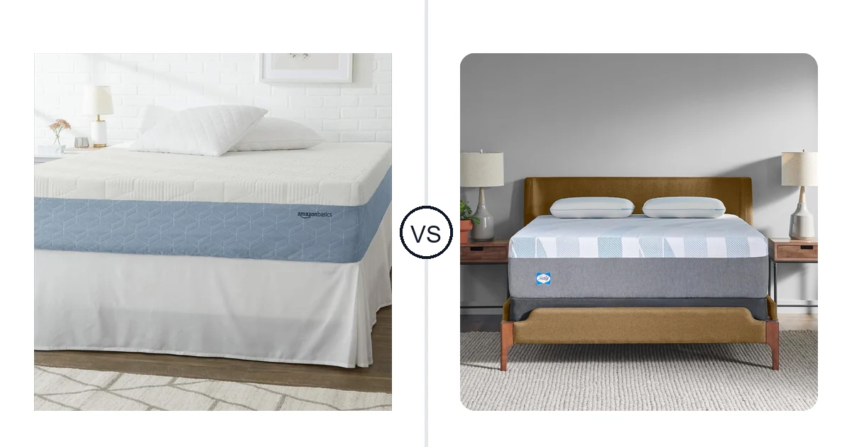 Amazon Basics Queen vs Sealy Queen: Memory Foam Mattress Comparison