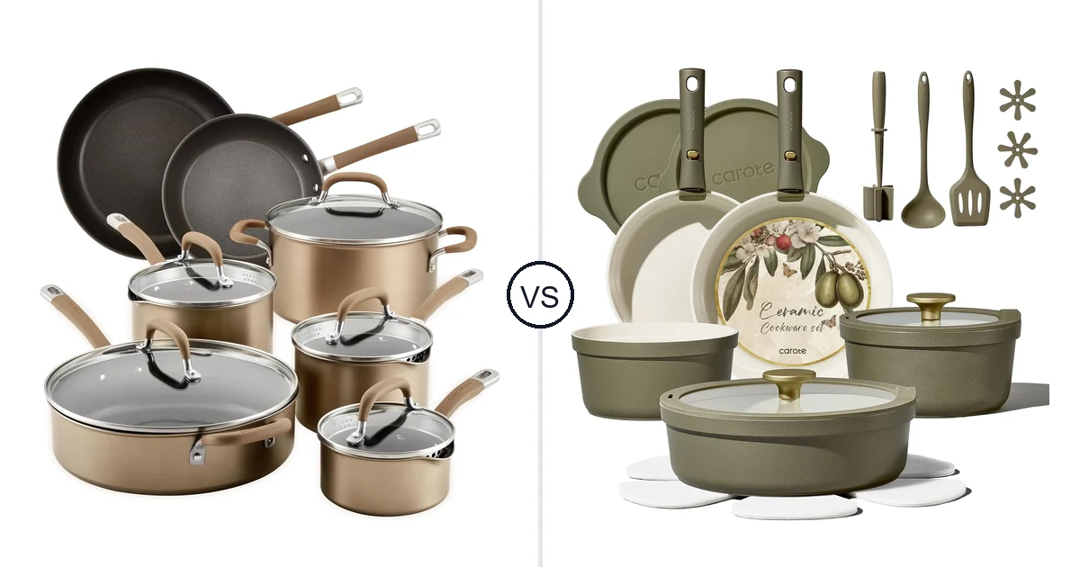 Circulon 12-Piece vs CAROTE 21 PCS: Best Dishwasher for Your Needs
