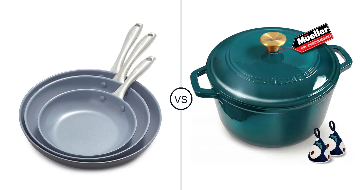GreenPan Lima vs MUELLER HOME Mueller: Oven Comparison