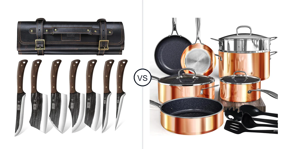 HOSHANHO Butcher Knife Set vs DUXANO Extra Large: Dishwasher