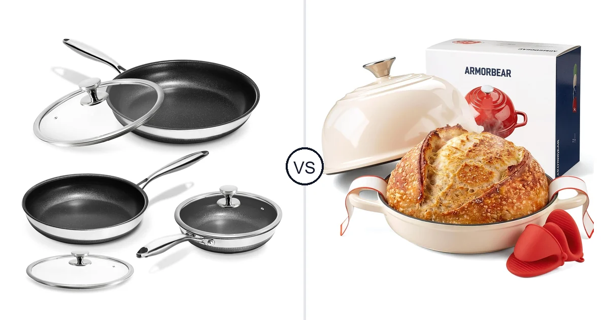 KOKHUB Nonstick Pans vs Armorbear Dutch Oven: Best Oven for Your Needs