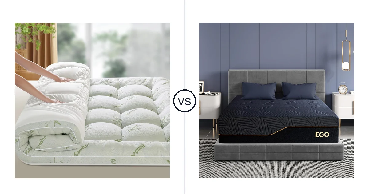 LIANLAM Queen vs MLILY Queen (U.S.: Mattress Topper Mattress