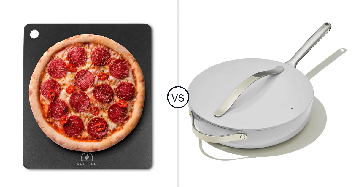 Loftern 14 X 16 Pizza vs Caraway Nonstick Ceramic: Oven Comparison