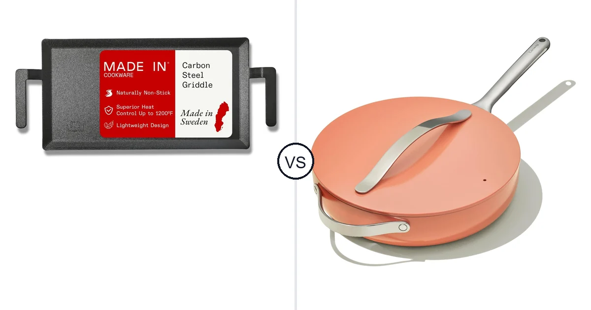 Made in Cookware vs Caraway Nonstick Ceramic: Best Oven for Your Needs
