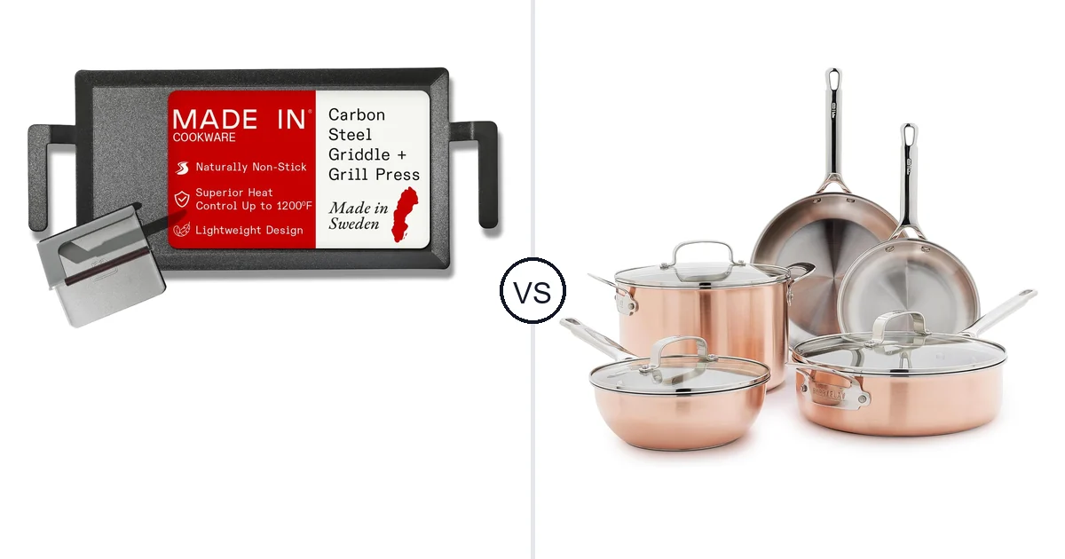 Made in Carbon Steel vs GreenPan X Bobby Flay: Oven Comparison (Key