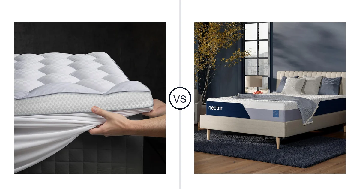 Milcabe Queen vs Nectar King: Mattress Topper Mattress Comparison