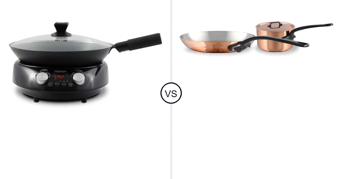 Nuwave Mosaic Induction Wok vs Mauviel Large: Which Should You Buy?