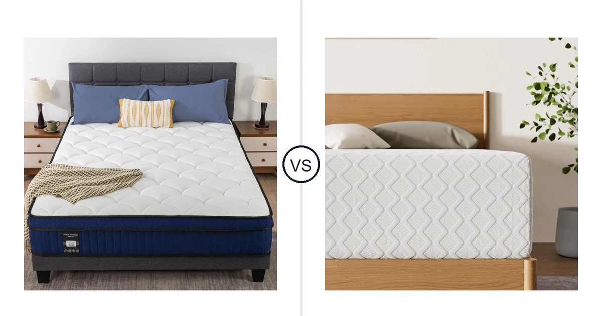 PAMYO Full vs Signature Design by Ashley: Mattress Comparison (Key