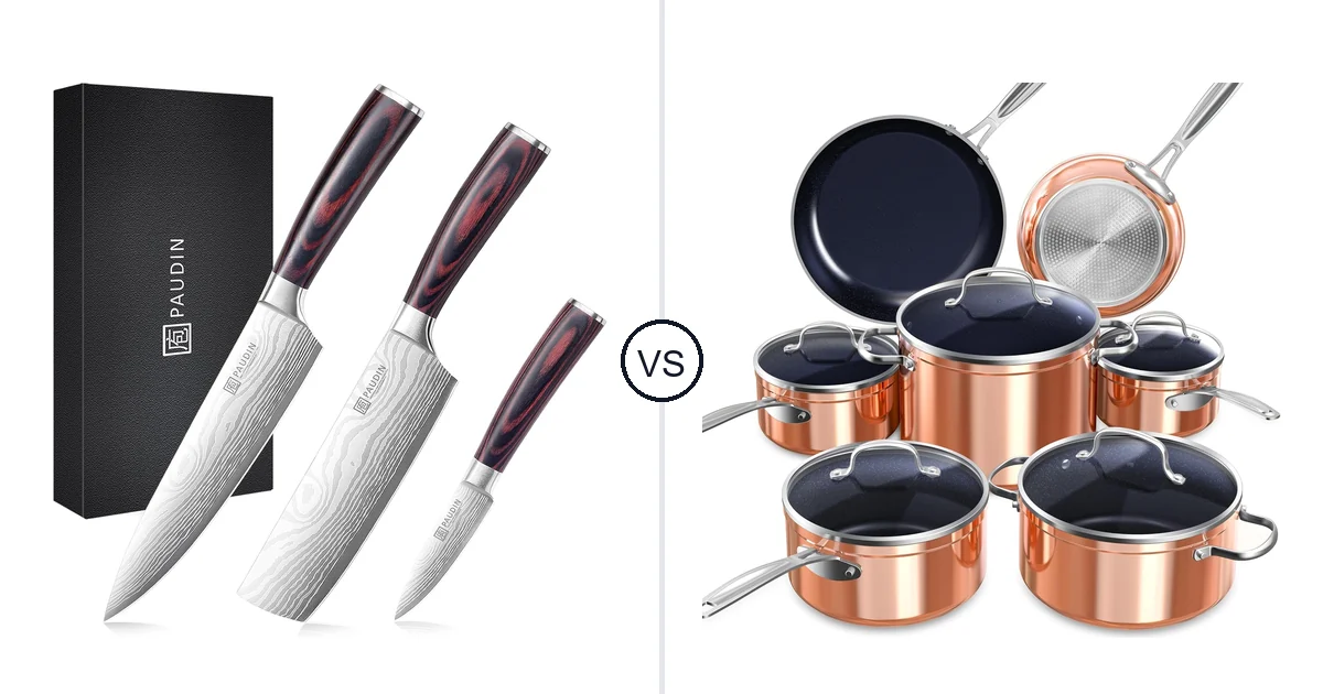 PAUDIN Kitchen Knife Set vs Nuwave 12pc: Best Oven for Your Needs