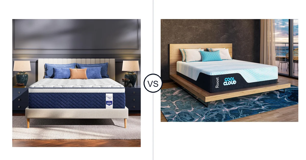 RRESTA Queen vs ROOST SLEEP Full: Mattress Comparison (Key