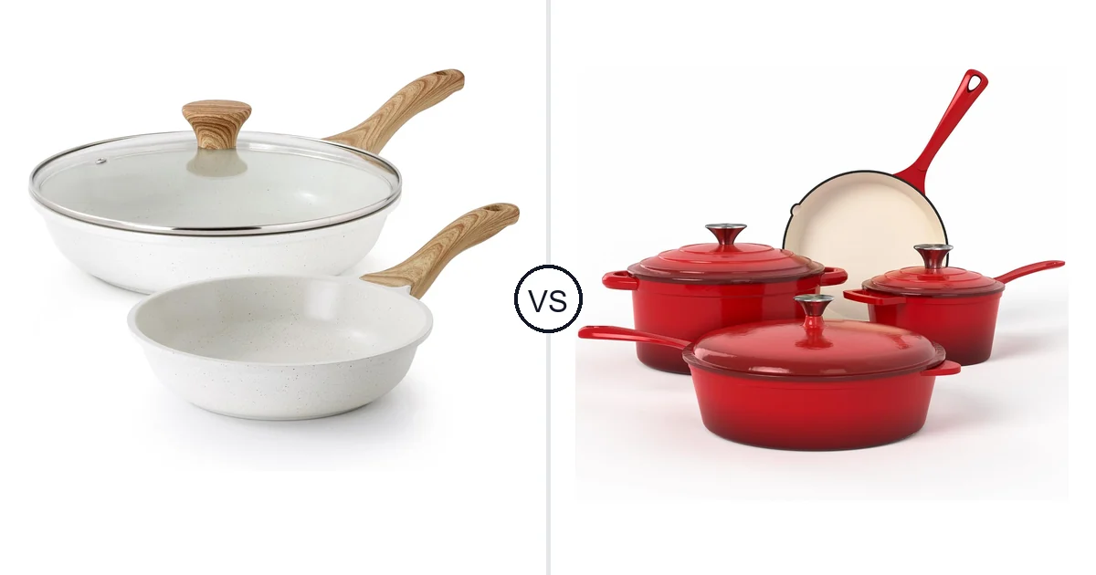 SENSARTE Nonstick vs Kitchen Academy 7 Pcs: Which Oven Should You Buy?